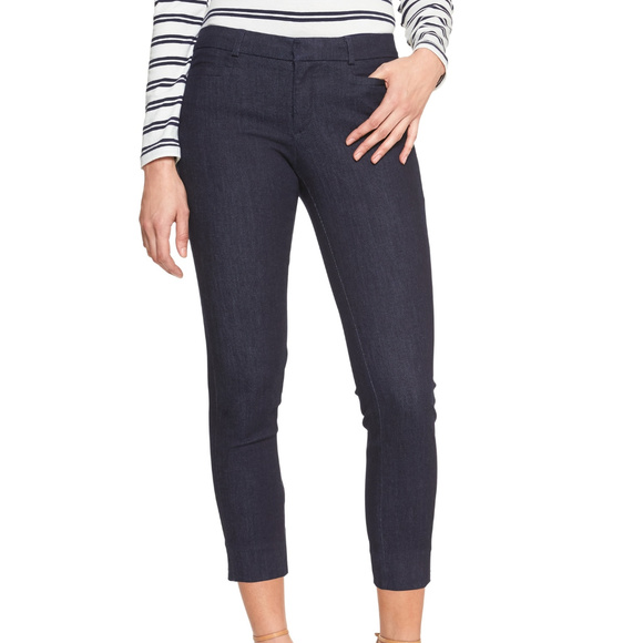 Banana Republic Pants - Banana Republic | NWT Avery Ankle Pant Dark Wash 4